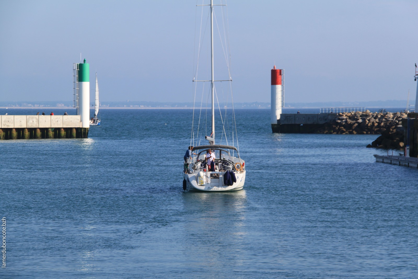 la mer du bon cote - Quiberon Port Haliguen Depart 3