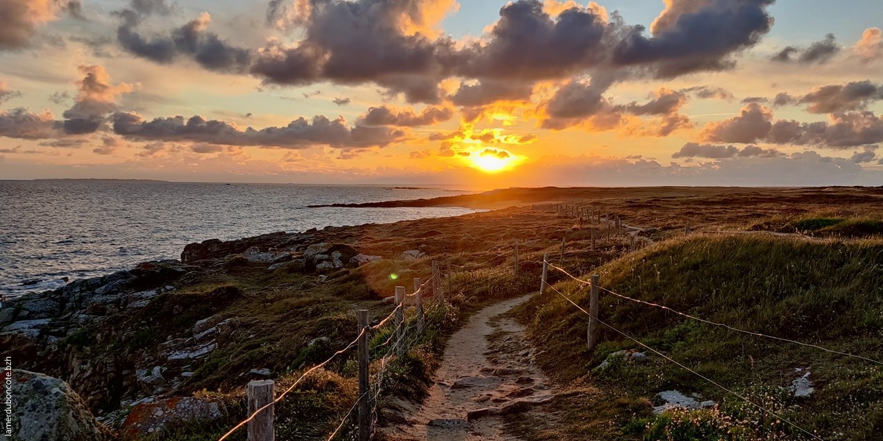 la mer du bon cote - chemin côtier
