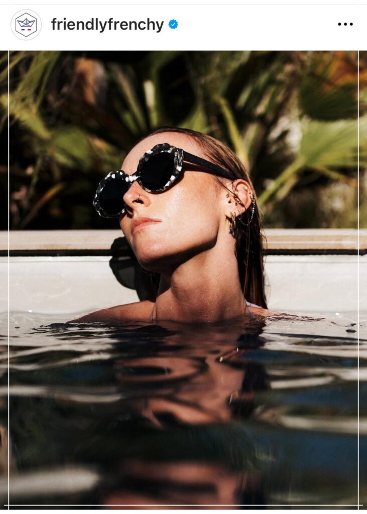 La Mer Du Bon Côté - Shooting photo lunettes en coquillages